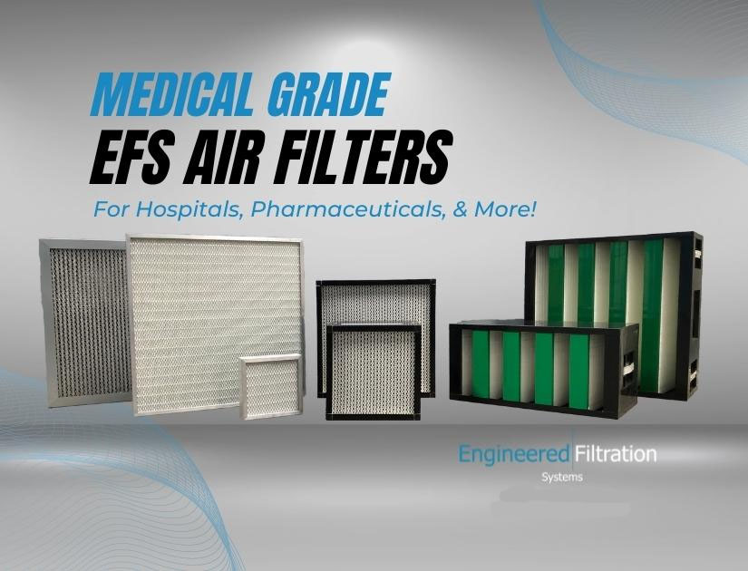 Medical-grade air filtration and HVAC plant